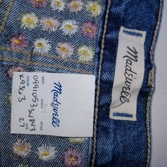 Madewell |‎ Embroidery Summer shorts, size 28 - Picture 10 of 16